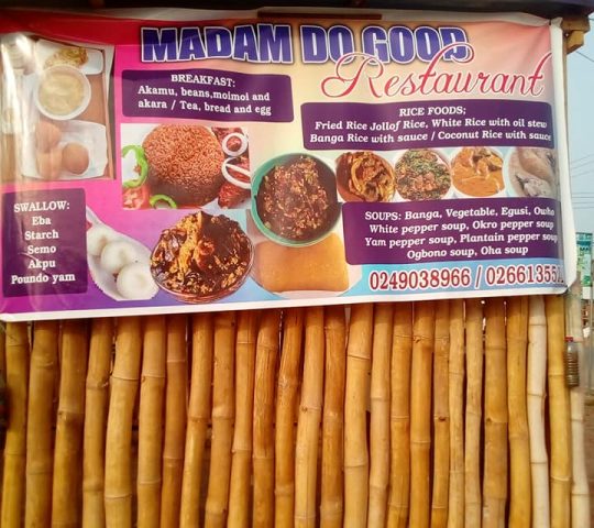 Madam Do Good Restaurant
